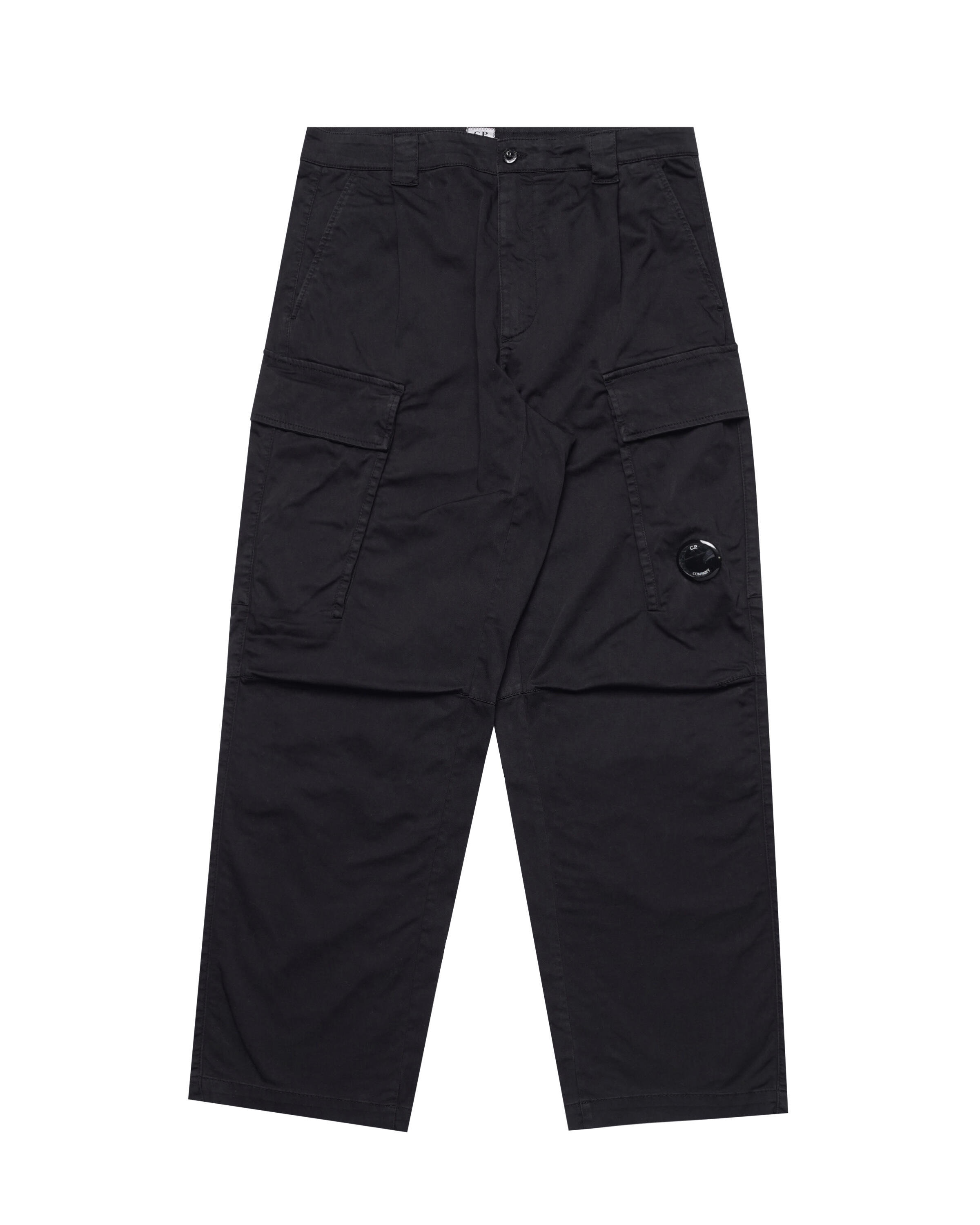 C.P. Company STRETCH SATEEN LOOSE CARGO PANTS | 16CMPA062A005694G